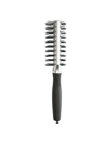 OLIVIA GARDEN SPAZZOLA PER CAPELLI DOPPIA FUNZIONE STYLE DOUBLE TUNNEL SILVER