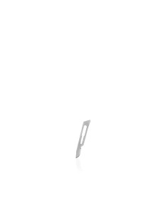 Labor beauty blades lame bisturi in acciaio al carbonio sterilizzate mis. 15 100 pz