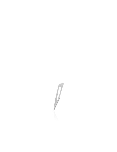 Labor beauty blades lame bisturi in acciaio al carbonio sterilizzate mis. 11 100 pz