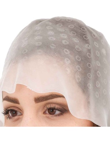Xanitalia pro Cuffia meches in silicone con uncinetto professionale