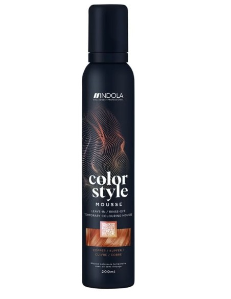 INDOLA COLOR STYLE MOUSSE 200 ML RAME