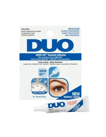 DUO QUICK SET STRIP LASH ADHESIVE CLEAR TONE 7 GR