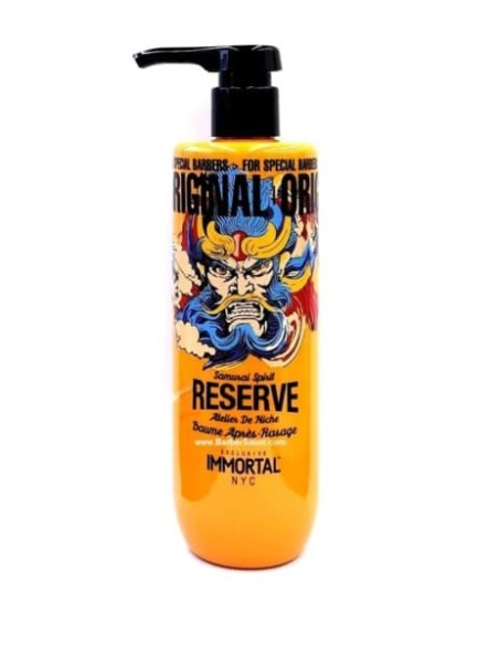 Immortal Samurai spirit after shave balsam - Balsamo dopo barba  500 ml