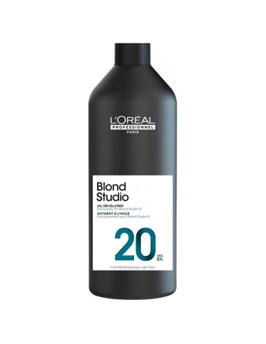 L'OREAL PROFESSIONNEL BLOND STUDIO OIL DEVELOPER 20 VOL 1000 ML
