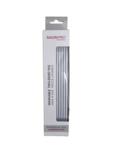 XANITALIA PRO LIMA PER UNGHIE LAVABILE A BANANA ZEBRA 2 FACCE 100/180 10 PZ 2