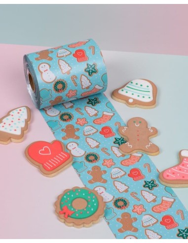 FRAMAR EMBOSSED ROLL MEDIUM COOKIE CUTTER ALLUMINIO PER MECHES 97,5 MT