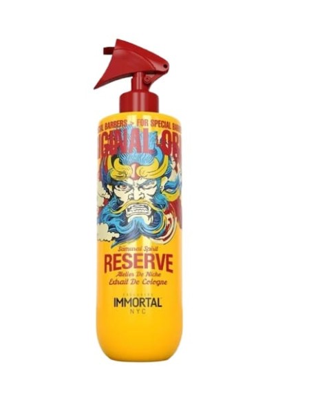 IMMORTAL SAMURAI SPIRIT RESERVE EAU DE COLOGNE 500 ML