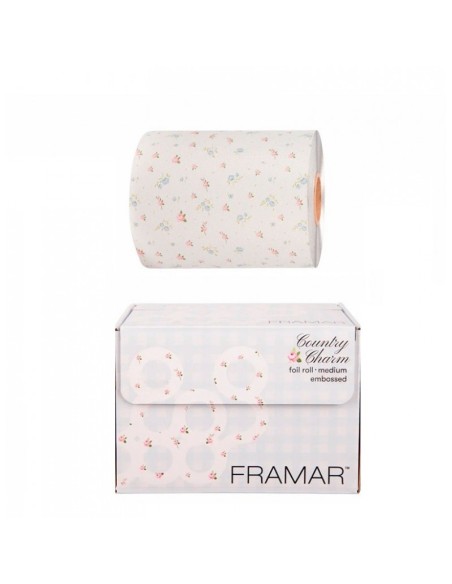 Framar embossed roll Country charm alluminio per meches 97,5 mt
