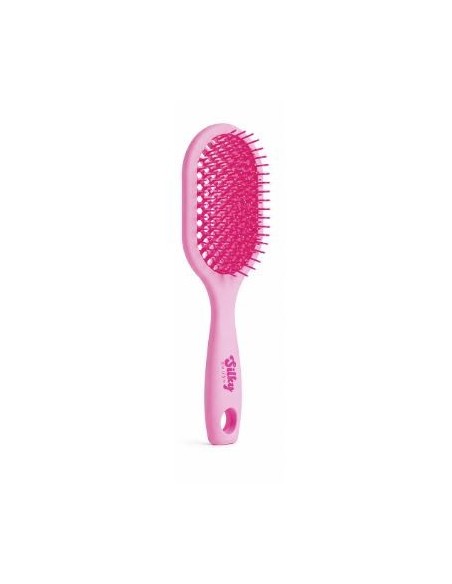 Silky brush spazzola ventilata districante per capelli asciutti e bagnati - Rasberry rush