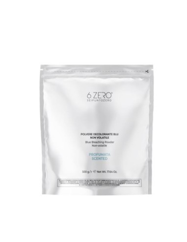 6.zero polvere decolorante blu profumata non volatile 500 gr