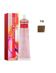 7/0 BIONDO MEDIO WELLA COLOR TOUCH PURE NATURALS SENZA AMMONIACA 60ML