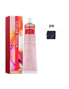 2/0 nero Wella color touch pure naturals senza ammoniaca 60ml