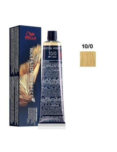 10/00 Biondo platino naturale Wella koleston perfect me+ pure natural 60ML