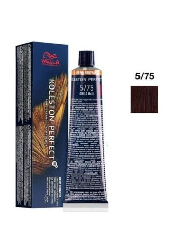5/75 castano chiaro sabbia mogano wella koleston perfect me+ deep browns 60ml