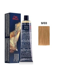 9/03 BIONDO CHIARISSIMO NATURALE DORATO WELLA KOLESTON PERFECT ME+ PURE NATURALS 60ML