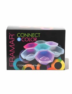 FRAMAR CONNECT & COLOR BOWLS PASTELLO 7 CIOTOLE TINTA COLLEGABILI 2
