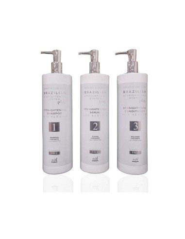 KERATIN LISS CARE BRAZILIAN 3 X 1 LT