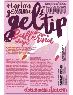 CLARISSAGEL TIP FORMA BALLERINA 240 PZ
