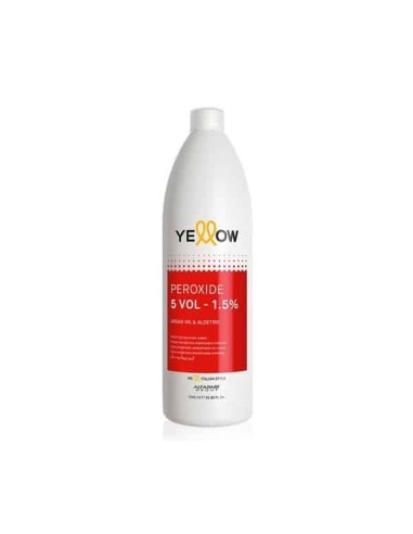 ALFAPARF YELLOW PEROXIDE 5 VOL. 1.5% - ACQUA OSSIGENATA STABILIZZATA CREMOSA 1000 ML