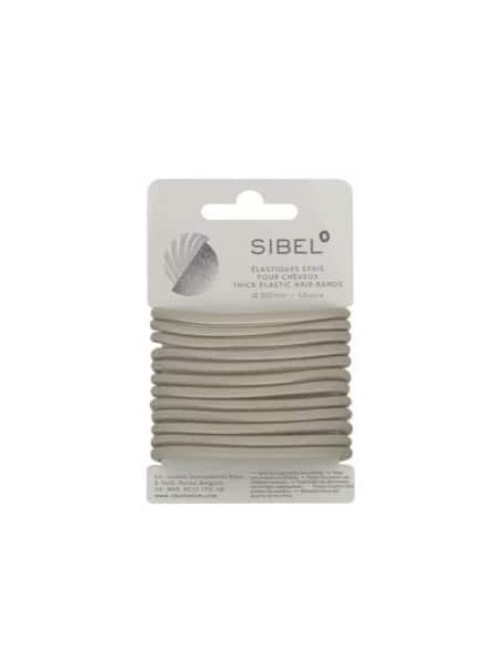 SIBEL EALSTICI PER CAPELLI BIONDI SPESSI Ø 50 MM 12 PZ