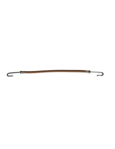 GIUBRA ELASTICI CON GANCIO MARRONI 6 PZ