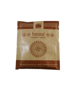 HENNE CASTANO RIFLESSANTE NATURALE PER CAPELLI 40 GR