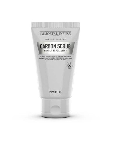 Immortal Carbon scrub viso purificante con azione idratante 150 ml