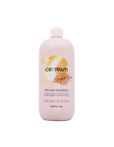 INEBRYA ICECREAM ARGAN AGE PRO SHAMPOO LUCENTEZZA 1000 ML