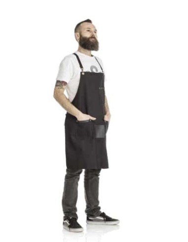 THE BARBER XANITALIA PRO GREMBIULE DA BARBIERE HIDALGO CARBON
